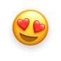 emoji of love eyes